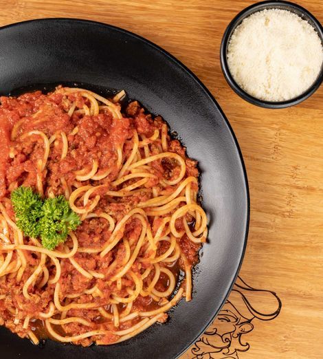 Spaghetti with meat sauce